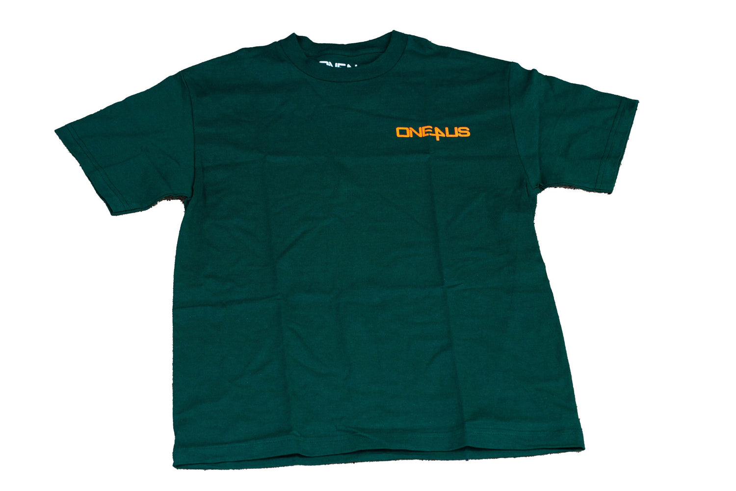 Cotton T's (Green with orange logo)