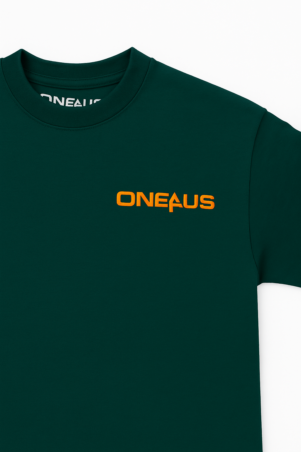 Cotton T's (Green with orange logo)