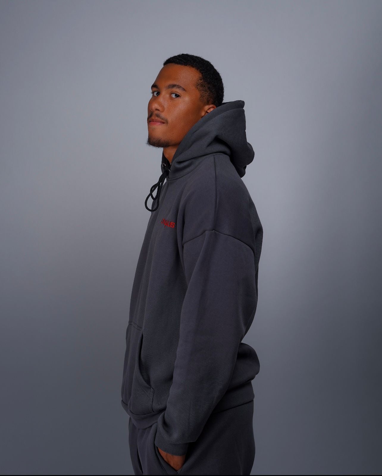 Man wearing One4Us Oversized Sweatsuit-One4usBrand